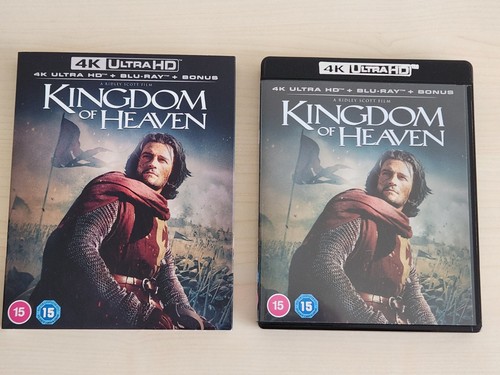 Kingdom of Heaven UK IMPORT (4K Ultra HD + Blu-ray) mit Schutzhülle