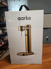 Aarke Carbonator 3 Gold Brand New Open Box