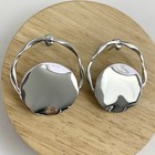 Sample Sale | Silver Stainless Steel Gypsy Earrings Boho Festival Lightweight