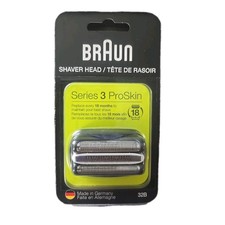 Braun Series 3 - 32B Cassette Foil  Cutter Pack Replacement Head Black