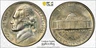 1941 Jefferson Nickel PCGS MS65 Rainbow Toned Colorful Toning TrueView