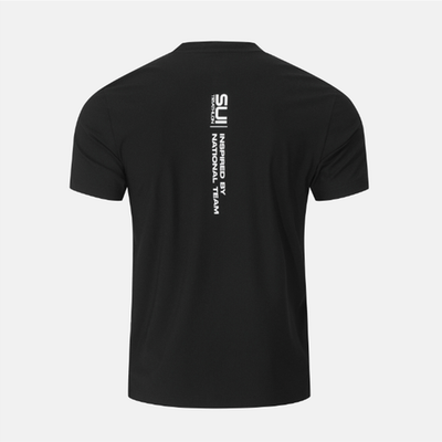 DESCENTE Swiss Triathlon Cooling Short-Sleeve T-shirt BLACK ASIAN