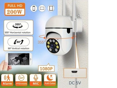 Smart AI Motion Outdoor Wireless Security Camera   Fast Ship Free   T003