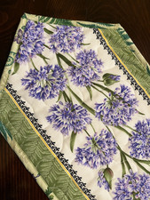 Handcrafted-Quilted Table Runner- Spring Will Come -Pretty in Purple - NEW 2026