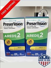 Pack of 2 Preservision AREDS 2 / 210 Count Eye Vitamin Mini Soft gels