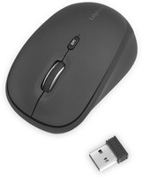 Logilink ID0193 Ergonomische Funk-Maus 2.4 Ghz 1600 Dpi Schwarz 10M Reichweite