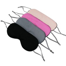 Travel Eye Mask - Breathable Light Blocking Sleep Mask - Dual Use Design