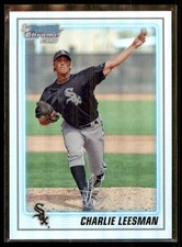 2010 Bowman Chrome Prospects Refractor Charlie Leesman 300/777 #BCP54