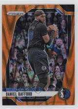 2024-25 Panini Prizm Orange Seismic Prizm 2/199 Daniel Gafford #124 0m4f