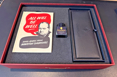 Conway Stewart Winston Churchill Ltd Edt Füllfederhalter ''Never Give in'' 076/100