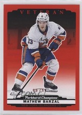 2022-23 Upper Deck Parkhurst Champions Red /51 Mathew Barzal #124