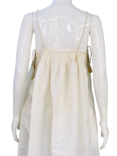 Ulla Johnson Femmes Couvre Ramie Gland Boho Poche Designer Maxi Robe M 6 - Photo 10 sur 14