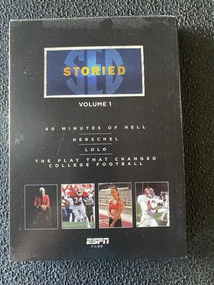 ESPN SEC Storied DVD Volume One Brand New Hershel, Lolo, 40 Minutes of Hell