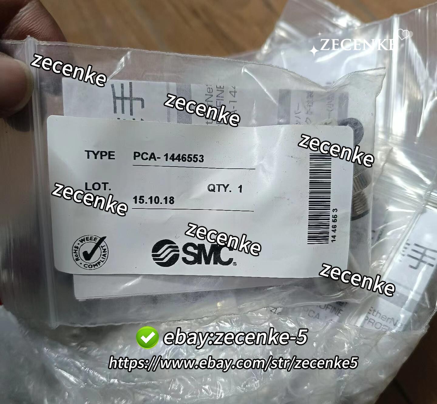 1pc NEW For SMC PCA-1446553 Power Cable Connector #V5XB CH