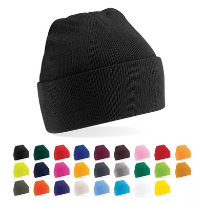 Beechfield Strickmütze Winter Beanie in vers Farben - Original Cuffed B45 - NEW