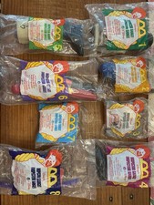 McDonald's 1999 Disney  s Inspector Gadget Happy Meal Toy Complete Set 8 Pieces