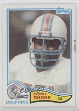 1982 Topps Earnest Rhone #135 1ar2
