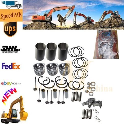 3AB1 New Overhaul Rebuild Kit For ISUZU Engine Hanik N-4 N-35 NC3000 Excavator