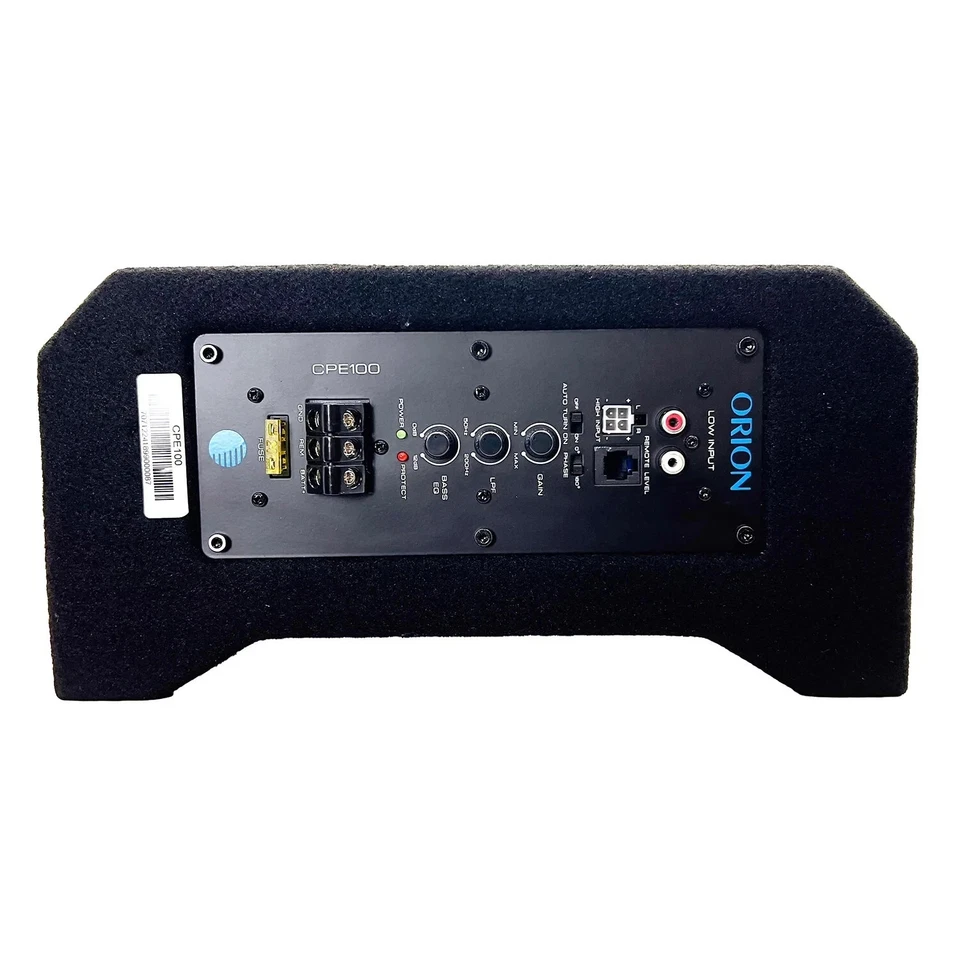 Gabinete de subwoofer activo de disparo descendente Orion CPE100 Cobalt 1200 W 4 ohmios 10 pulgadas Foto 4 de 4