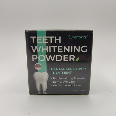Sunatoria Activated Charcoal Teeth Whitening Powder   Coconut Healthier Whitener