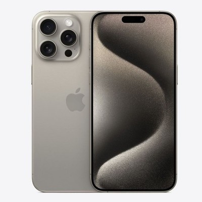 Apple iPhone 15 Pro Max 1TB Natural Titanium AT&T Very Good Condition