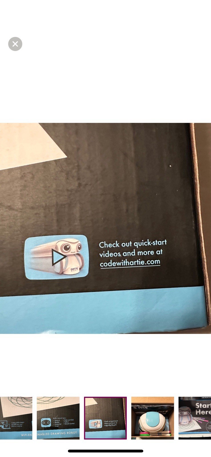 Educational Insights Artie 3000 The Coding Robot Stem Toy WiFi Drawing Robot