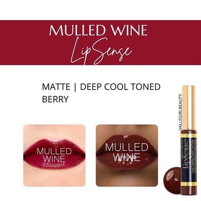 Mulled Wine LipSense by SeneGence a deep cool toned berry.  New