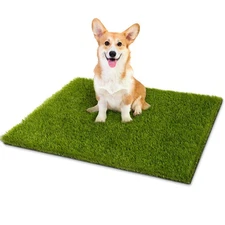 Fake Grass, 30 x 17 Inches Artificial Grass for Dogs, Realistic Turf for Indo...