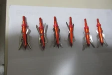 100 Grain Rage broadheads With Rage 6 loose NEW/ extra collars