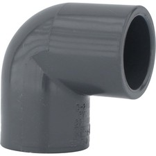 Charlotte Pipe 1 In. Slip x Slip Schedule 80 90 Deg. PVC Elbow 1/4 Bend 