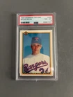 1990 Bowman Tiffany #486 Nolan Ryan PSA 8 NM-MT Rangers