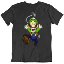 Luigi's Mansion Retro Vintage Mario Video Game Super Mario N64 T Shirt