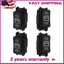 4P For Mercedes W124 W126 W201 Console Power Window Switch 1248204510 1248204610