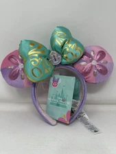 DISNEY Minnie Mouse Main Attraction It's A Small World Ears Headband 4/12