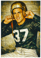 DOAK WALKER * Detroit Lions * FOOTBALL * Novelty Art Card * ATC ACEO