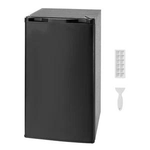 Uimoso 3.2 Cu.Ft Porte simple compacte Mini Réfrigérateur pour dorme ou bureau, noir