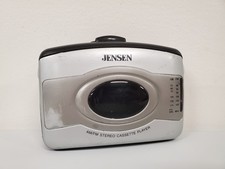 Vintage Jensen Walkman SCR-60 Portable Stereo Cassette Tape Player w AM/FM Radio