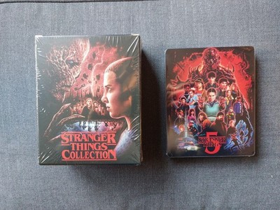 Stranger Things Collection Season 1-5 RARE Steelbook Set [Discless] (Neu & OVP)