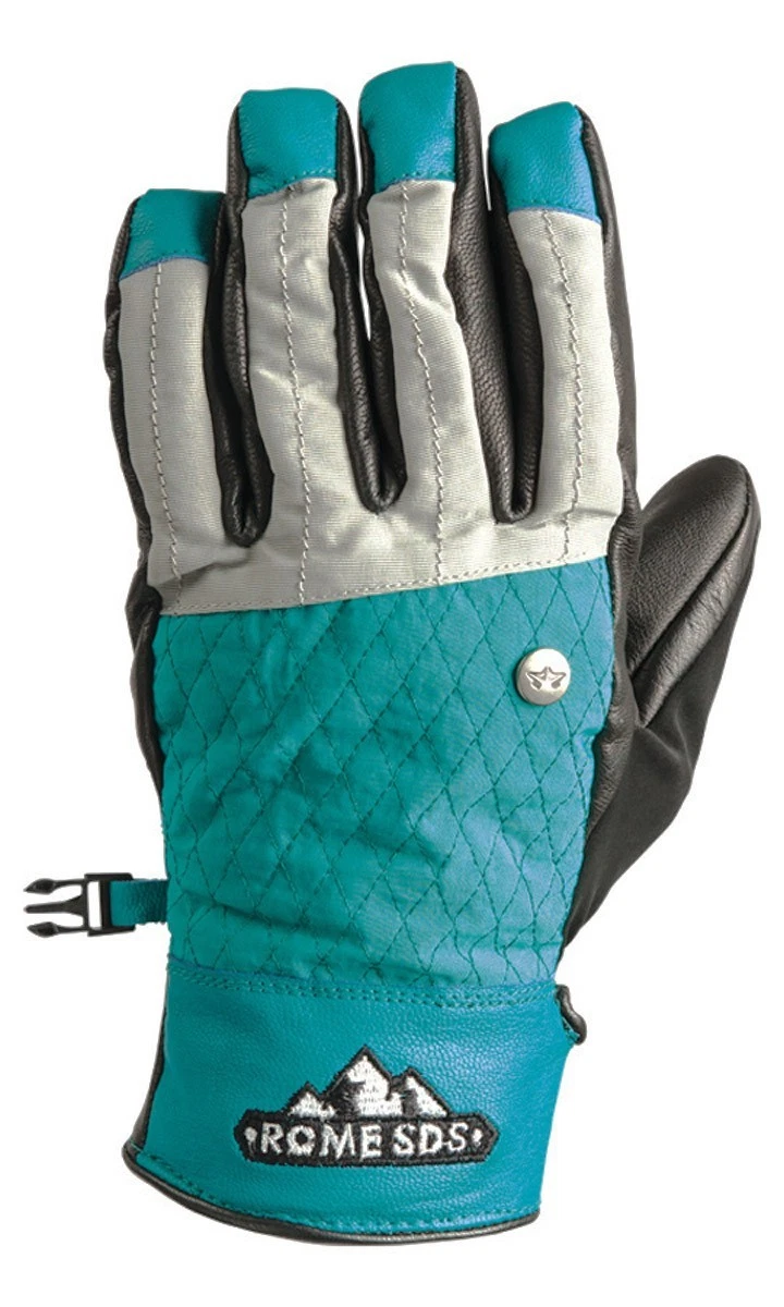 Rome Womens The 99 Gloves Snowboard Medium Teal New