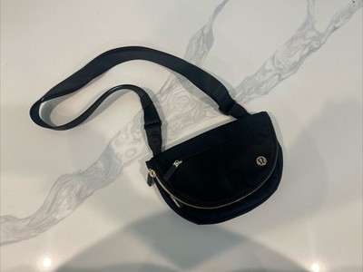 Lululemon All Night Festival Bag Micro Black Gold 5l