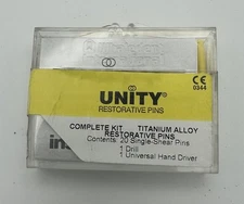 Whaledent International Restorative Pins Titanium Alloy Complete Kit 20/Pk