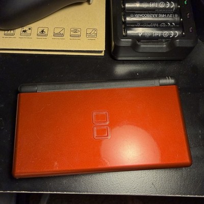 Nintendo DS Lite Crimson Handheld System - Red/Black