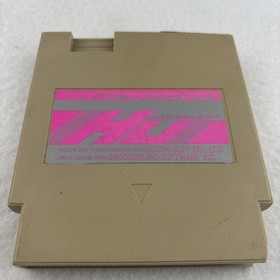 ROAD FIGHTER Hudson Soft Famicom Cartridge 5 Screw Japanese Import Tested