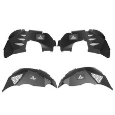 Solid Steel Inner Fender Liners for 2018-2026 Jeep Wrangler JL, Splash Guards