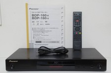 Pioneer BDP-160-K Blu-Ray Disk Player Black Tested Used from Japan