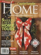 Country Sampler Magazine Winter 2026: For the Holidays
