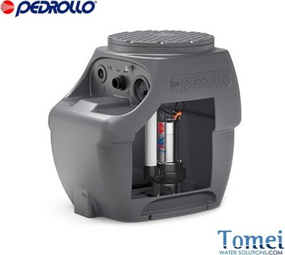 Storage Lifting Station 250L Clear Waste Water SAR250TOP3 0,75Hp 240V Pedrollo