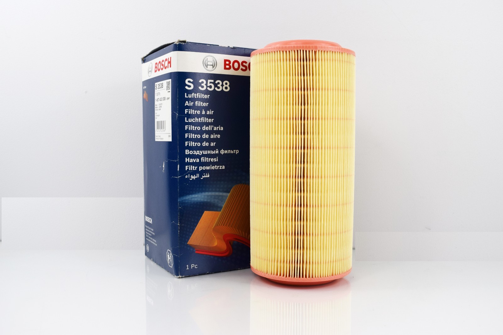 AIR FILTER AUDI A2 1.2 1.4 1.6 | SEAT AROSA CORDOBA IBIZA | VW LUPO POLO S3538