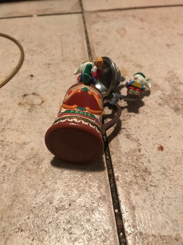 ENESCO CHRISTMAS ORNAMENT: GUTEN CHEERS! MOUSE BUDDIES WITH BEER STEIN! NEW - Picture 8 of 11
