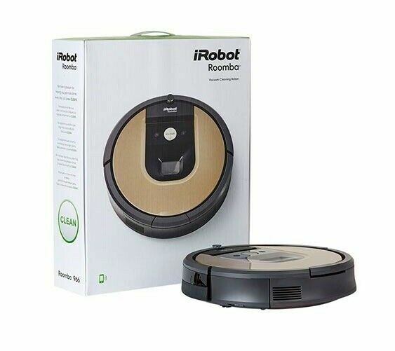iRobot Roomba 966 Wi-Fi Aspirapolvere con Sistema di Autodiagnostica -  Nero/Bronze | Acquisti Online su eBay